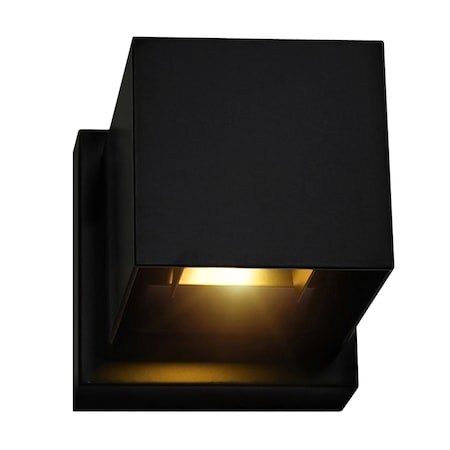 Cwi Lighting Lilliana LED Wall Sconce With Black Finish 7148W4-101-S